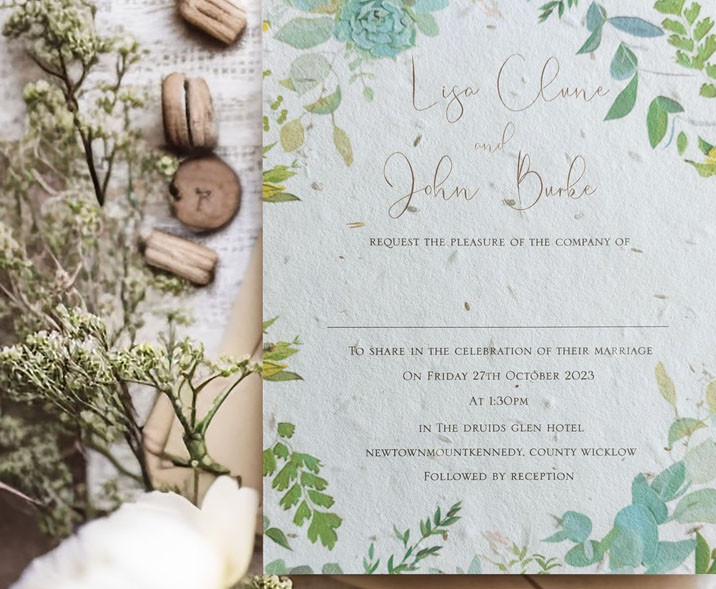 Coill Design Wedding Stationery