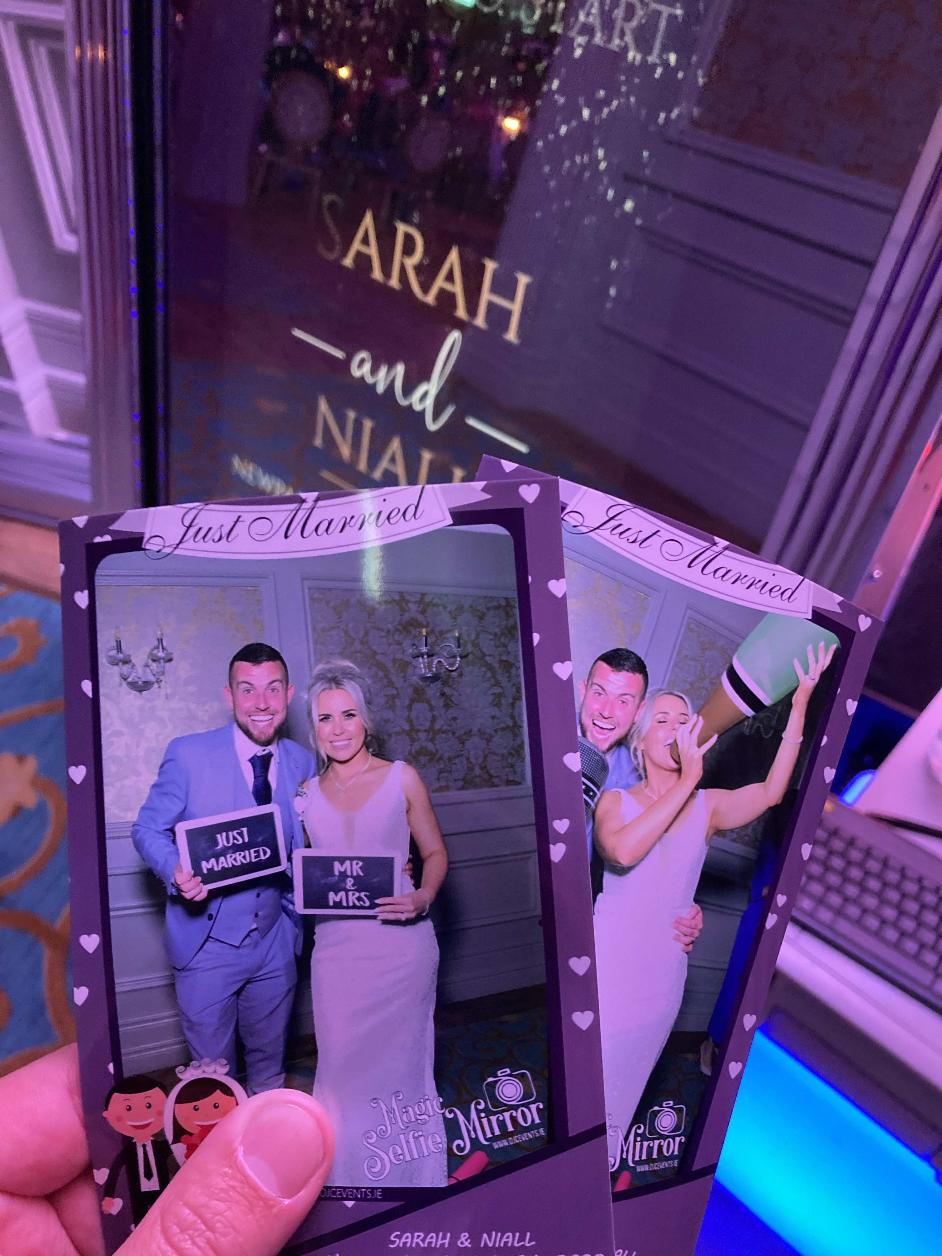 DJC Events Premium Photobooth Supplier - Selfie Mirror / 360 Photobooth / Vintage GLAM Photobooth